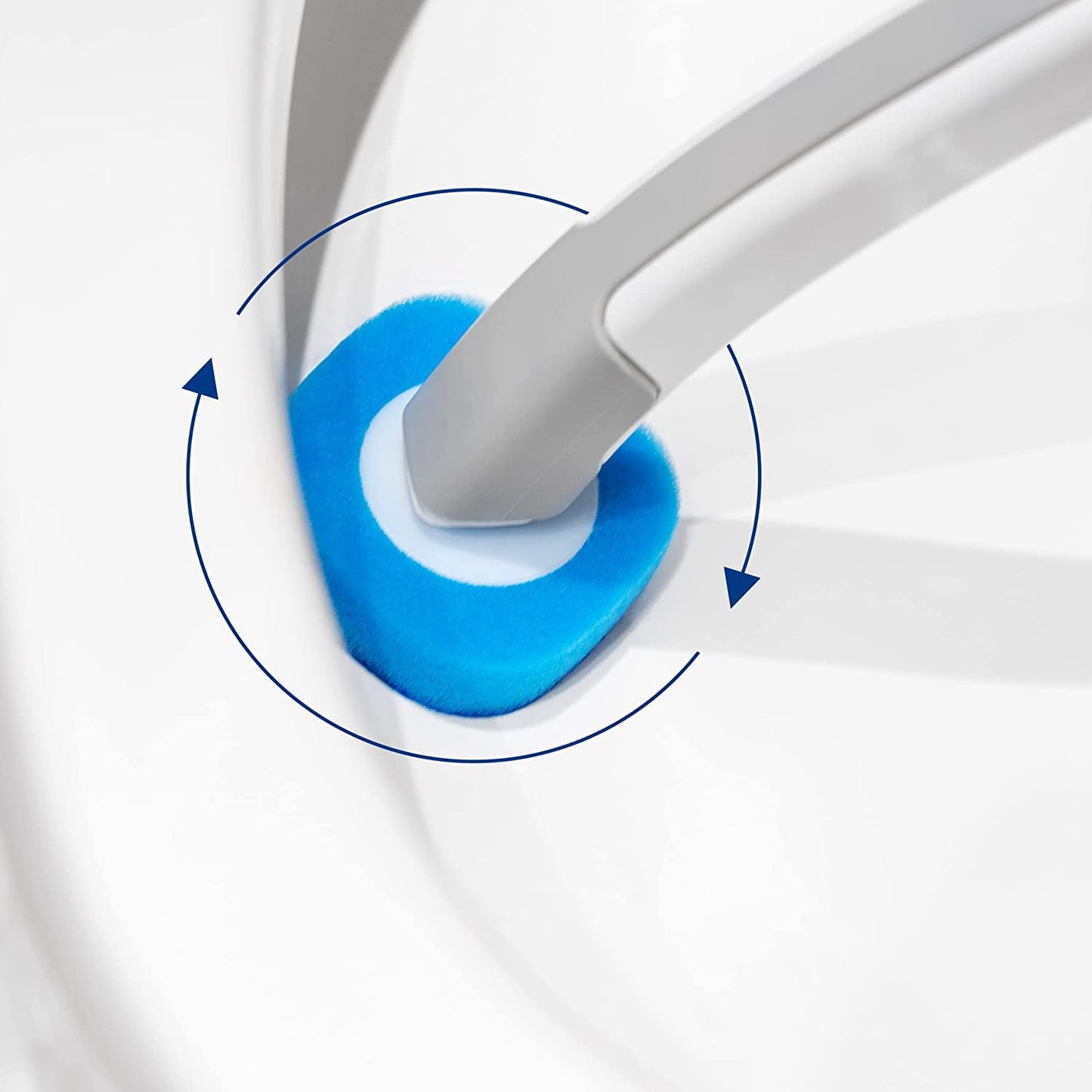 Disposable Replacement Brush Head Toilet Brush Set