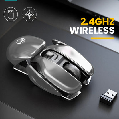 2023 New Hot Sale Wireless Ergonomics Metal Mouse