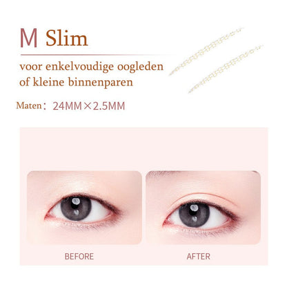 Simulated invisible double eyelid tapes stickers