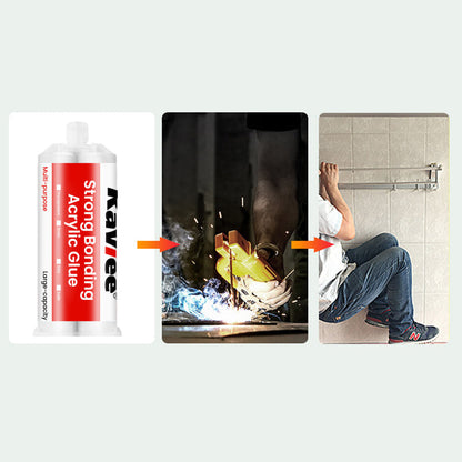 Strong Bonding Acrylic Glue - Multi-purpose & Large-capacity