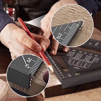 🔥Up to 40% OFF🔥Woodworking Triangle Ruler 7-12-inch