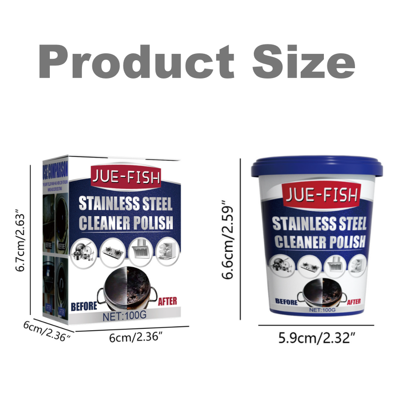 🔥Up to 40% off🔥Highly Effective Cleaning & Polishing Paste for Stainless Steel Kitchenware
