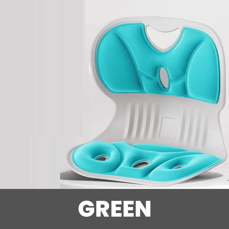 Ergonomic Memory Foam Back & Lumbar Support Cushion for Chair