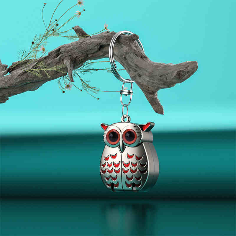 Mini Foldable Stainless Steel Owl Clipper