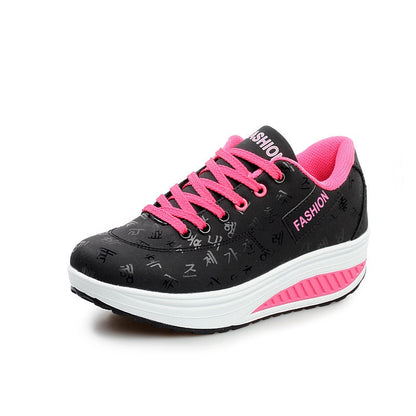 Women's Casual Fashion Breathable Thick Sole Sneakers