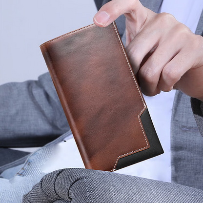 Men's Vintage Durable Long Wallet