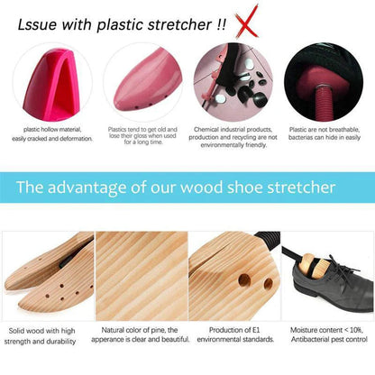 ⏳Time-limited Special⏰Wooden Shoe Stretcher