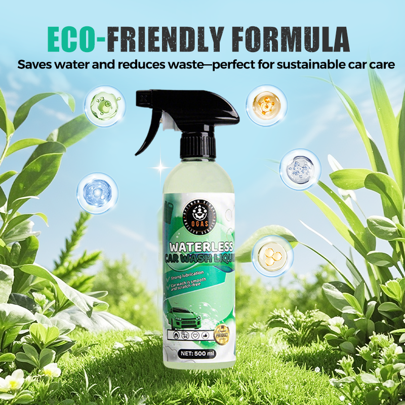 Powerful Waterless Car Wash Solution